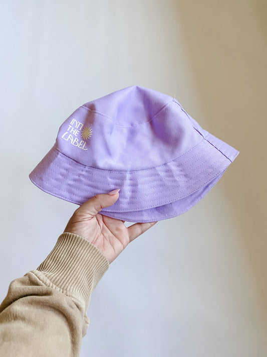 Cotton Bucket Hat in Ube