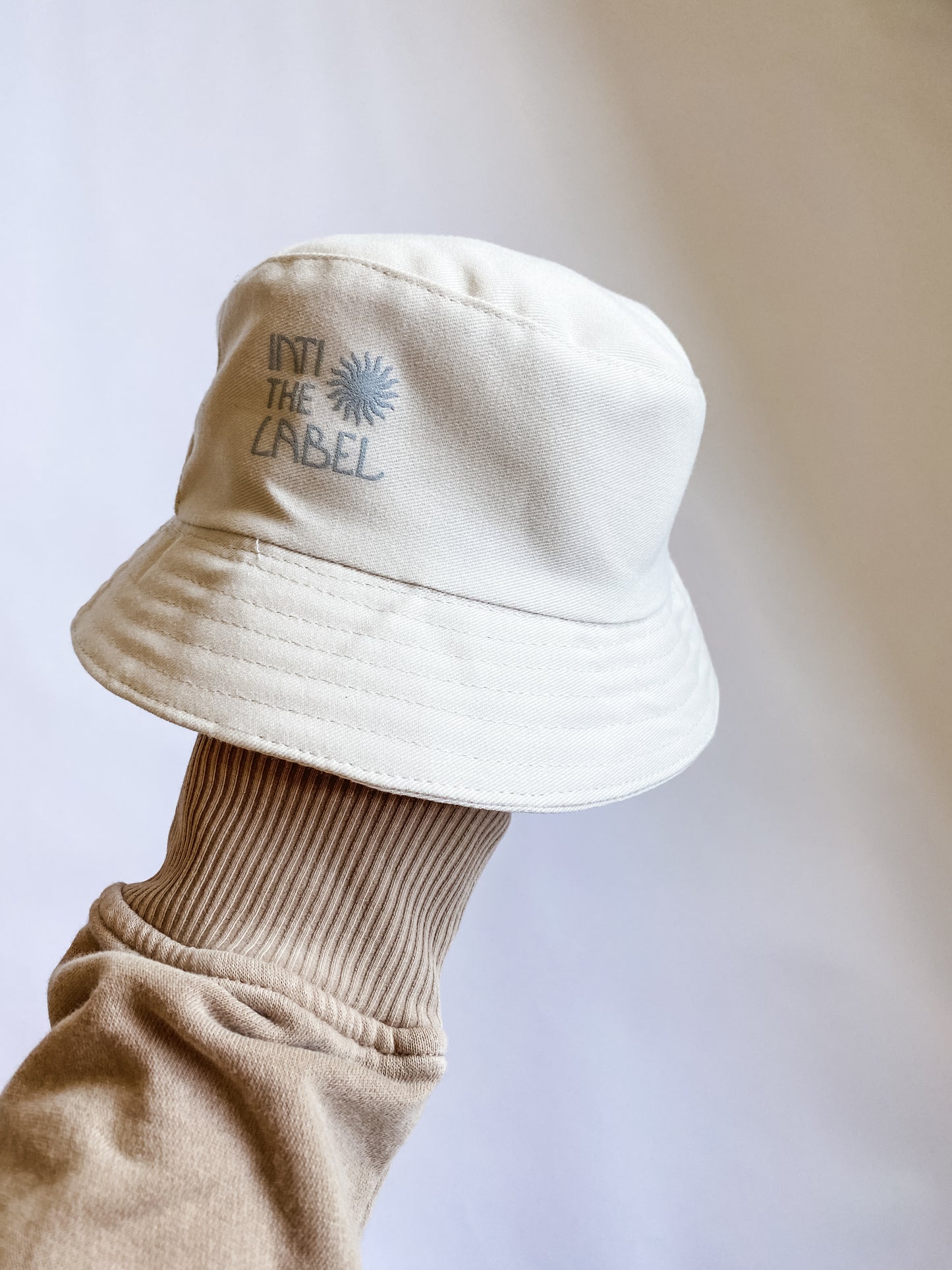 Cotton Bucket Hat in Natural